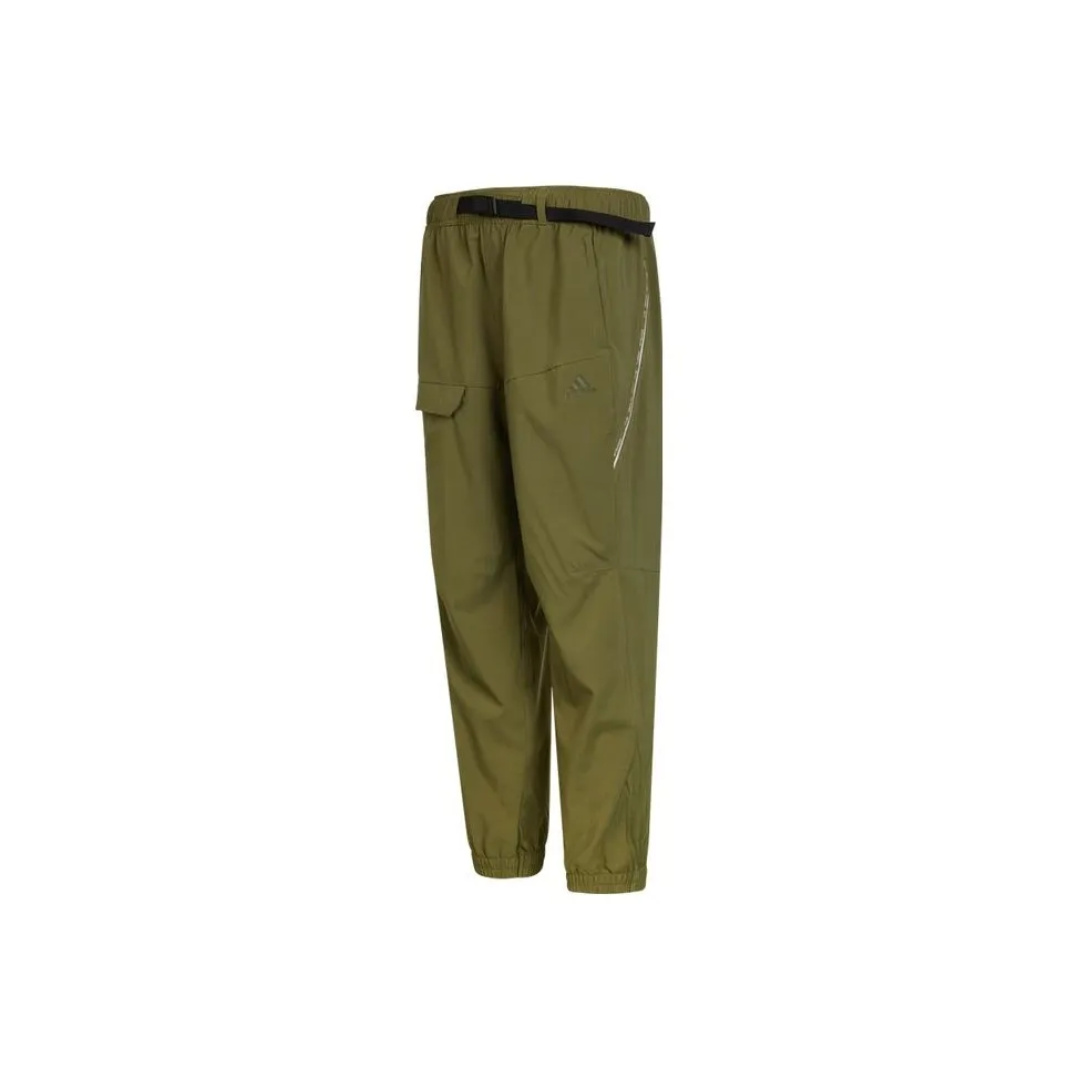Adidas Green Men's Casual Pants Adidas Зеленые Мужские Повседневные Брюки