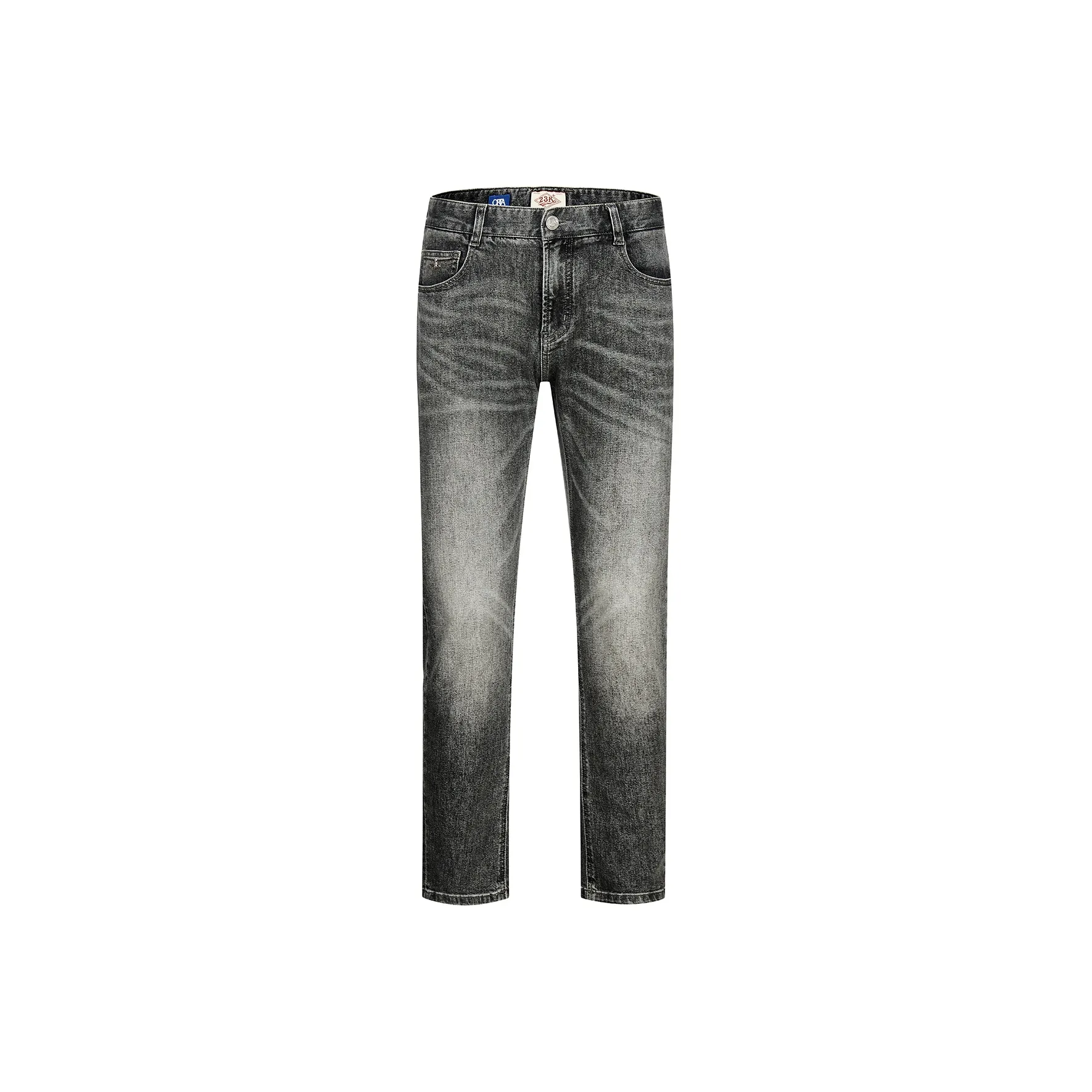 23R+ Custom Metal Straight Fit Casual Jeans Men's