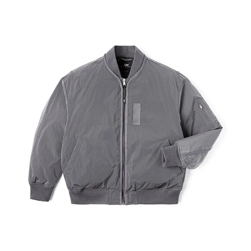 Lee FW24 Down Jacket Men Iron Gray