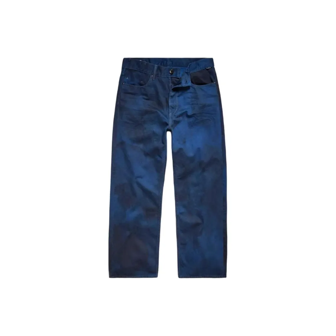 STAR RAW Джинсы Мужские Винтаж Морской Синий