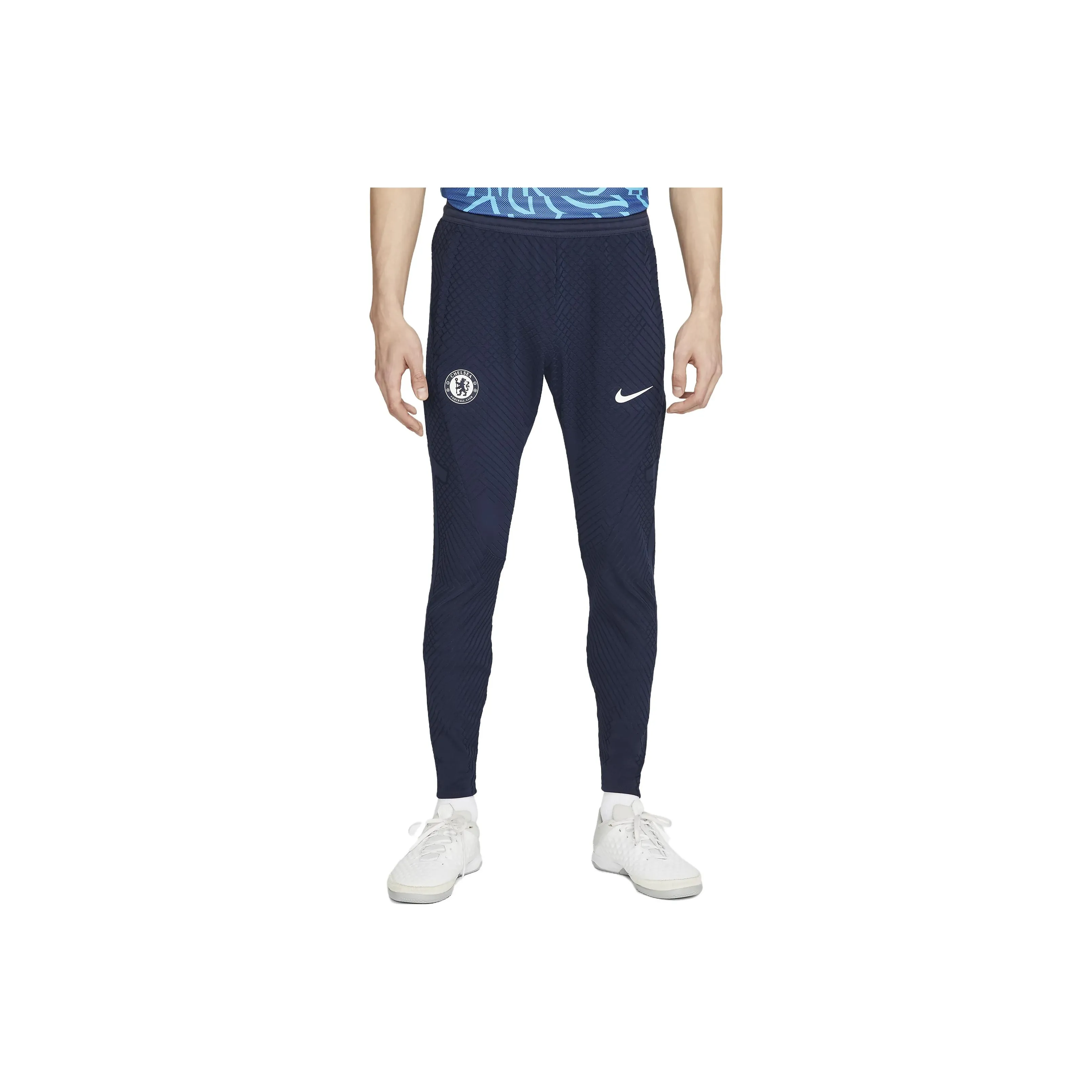 Nike Chelsea F.C. Strike Elite Вязаные Тренировочные Штаны Chelsea Football Club Мужские Морской Синий