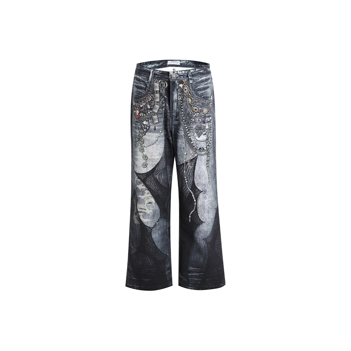 DND4DES Jeans Unisex Blue