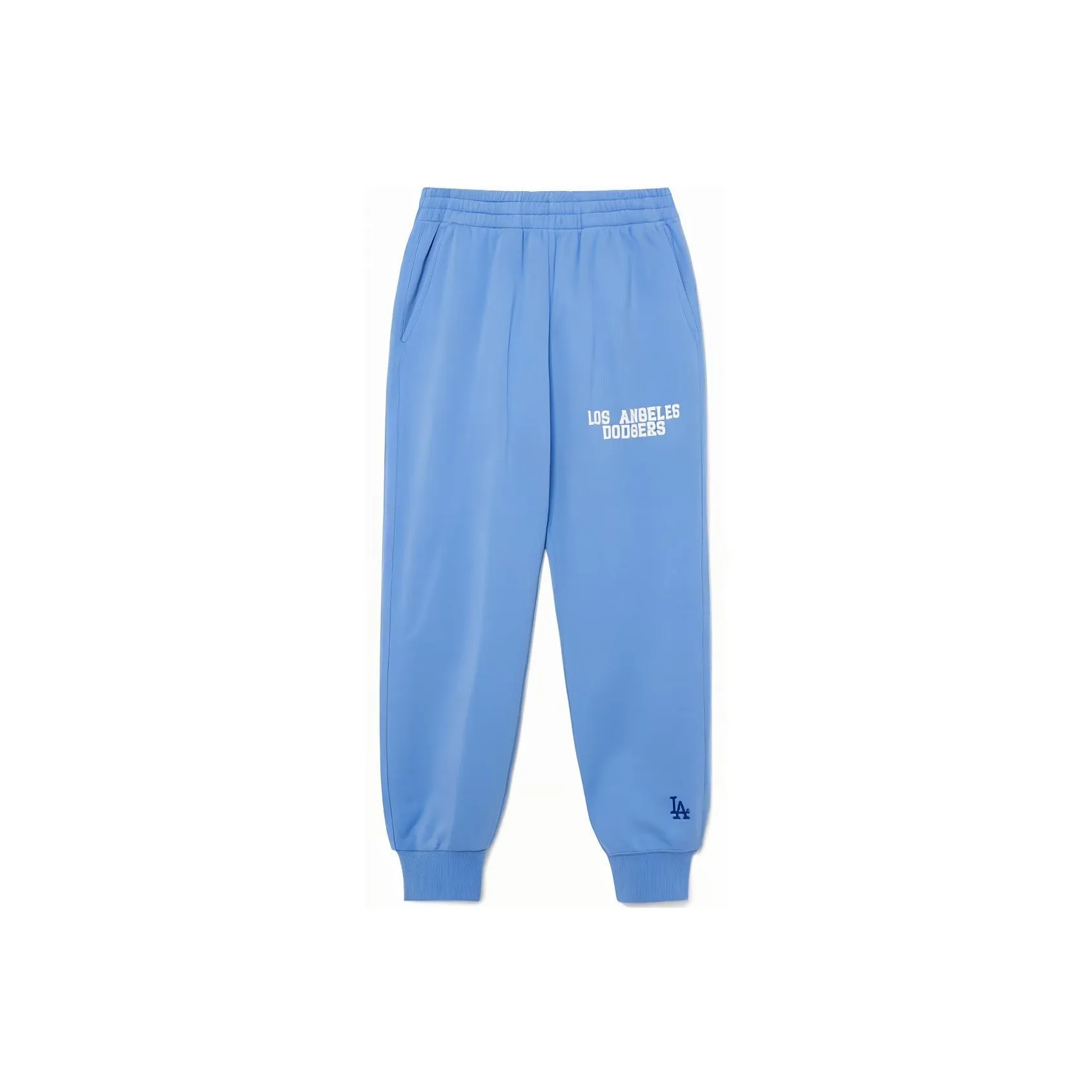 MLB Los Angeles Dodgers Вязаные тренировочные штаны унисекс светлый синий