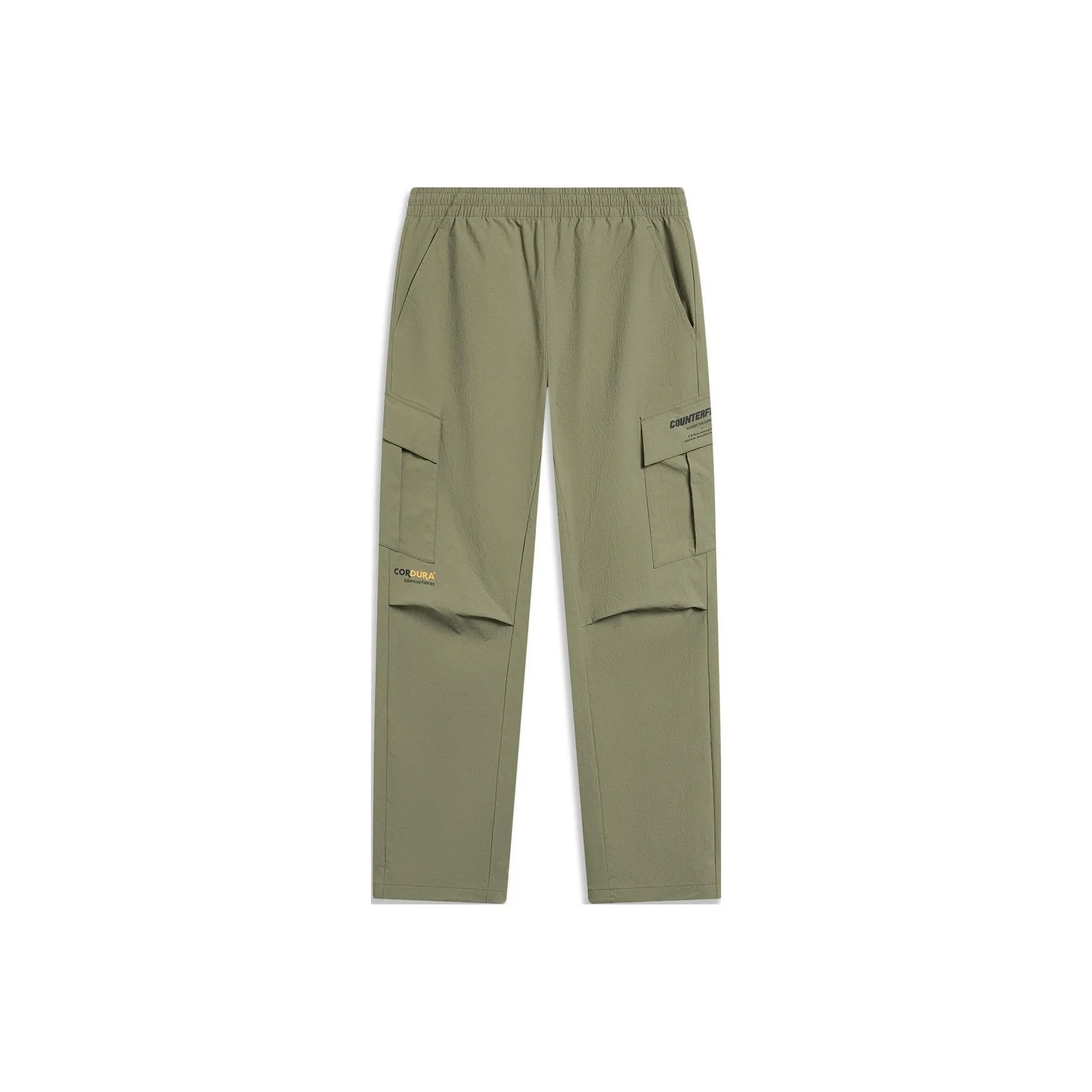 LiNing CF Tracing Knitted Sweatpants Unisex Murky Olive Green