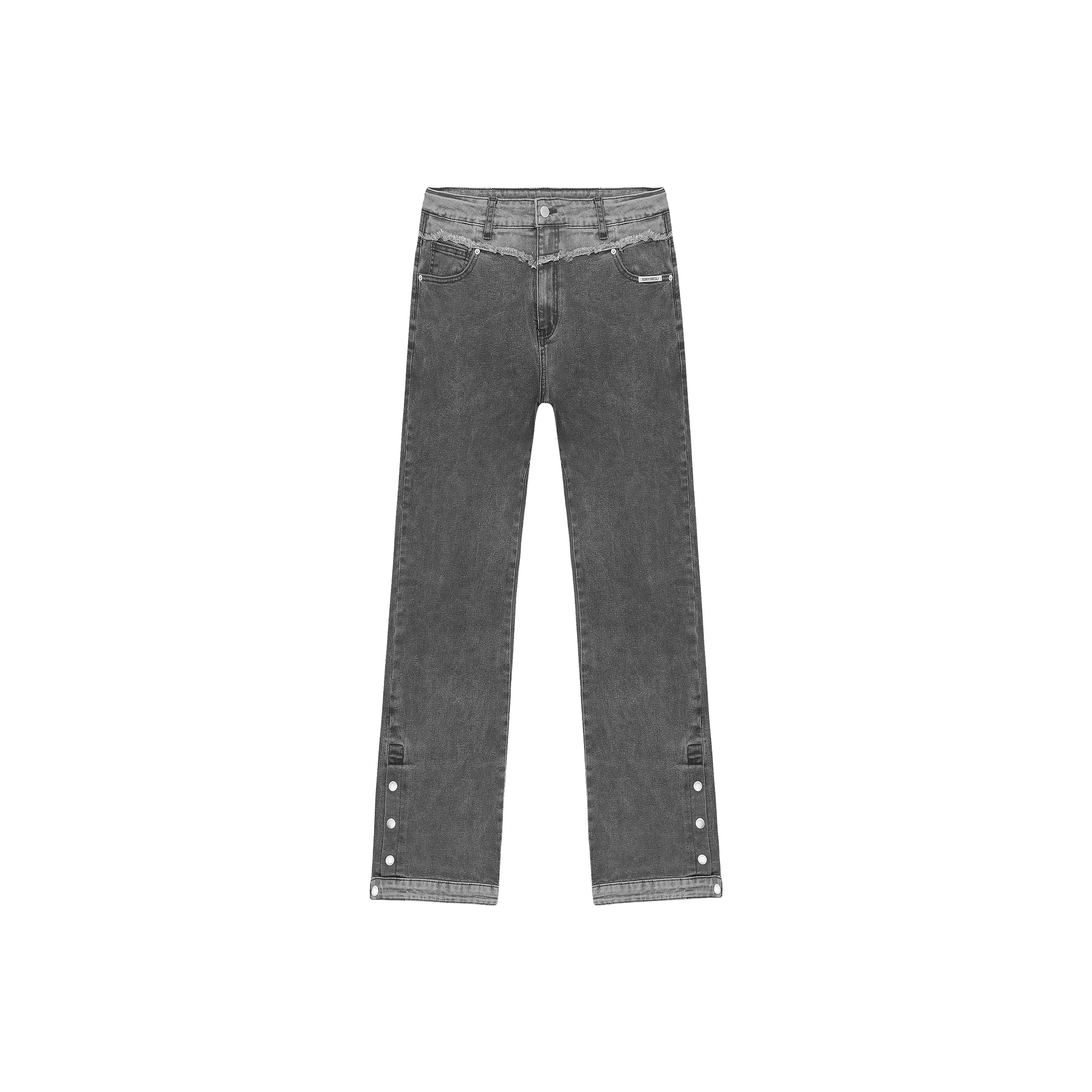 XINYINSU Jeans Unisex Dark Gray