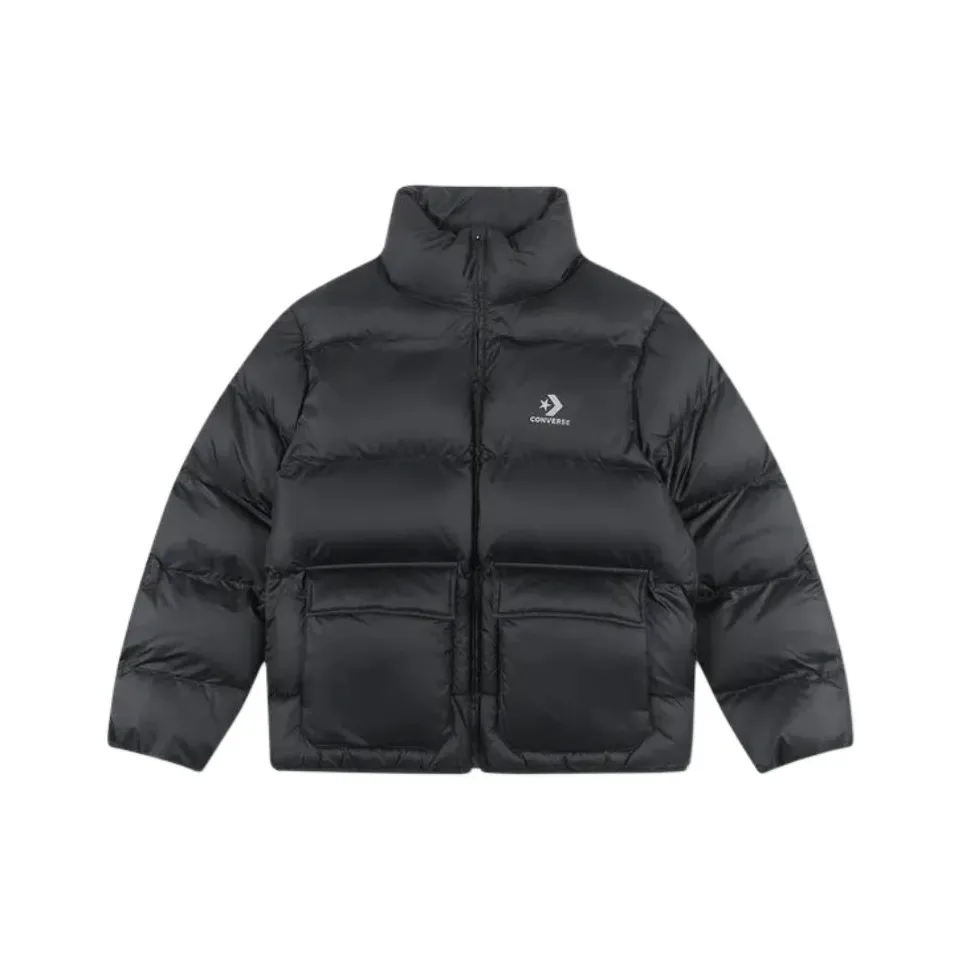 Конверс Хлопковый пуховик Мужской Черный