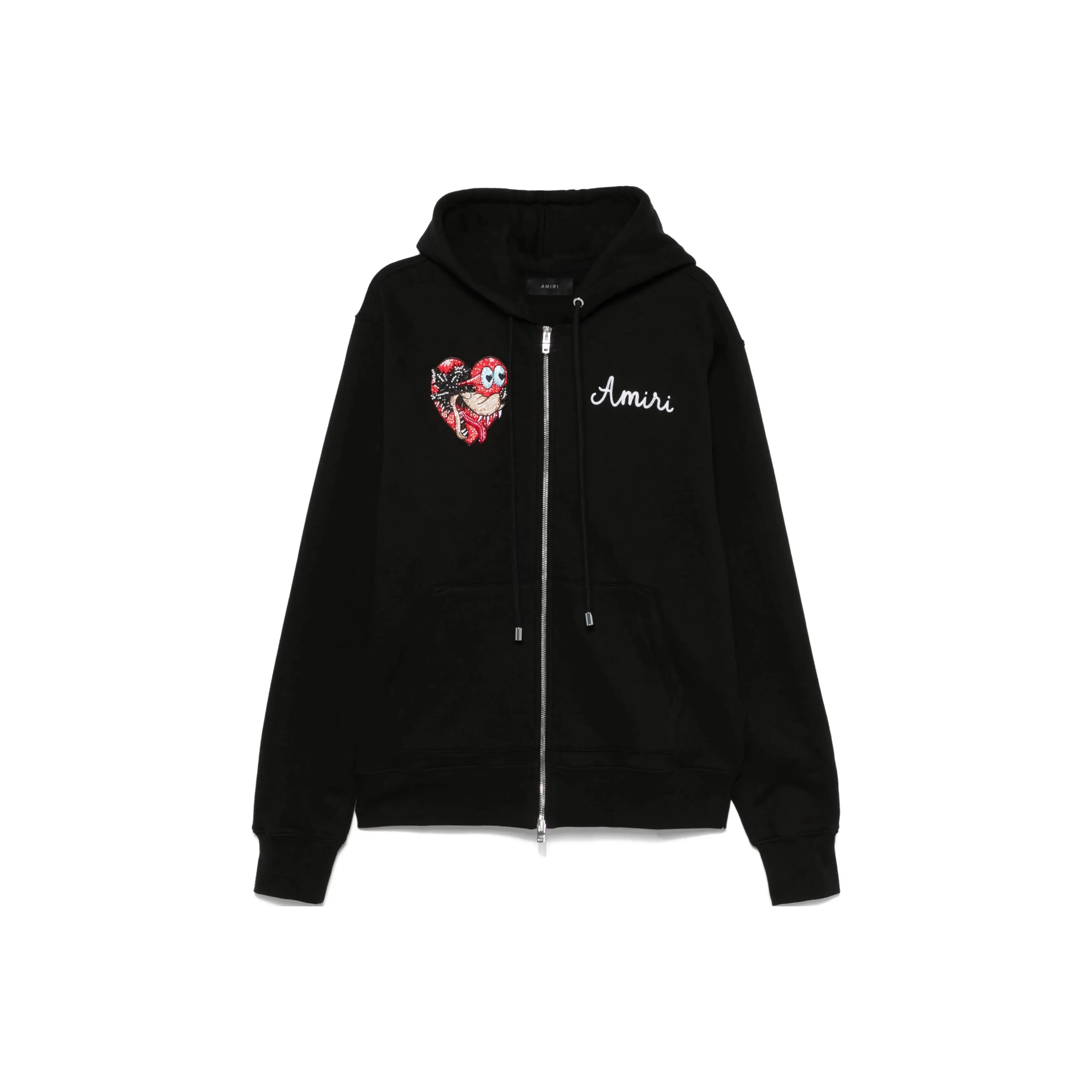 AMIRI Jazz Wolf Zip Up Hoodie