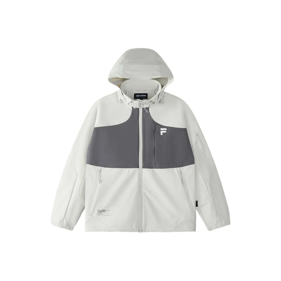 FILA FUSION URBAN TECHFILA FUSION X Jacket Men's Rock Gray