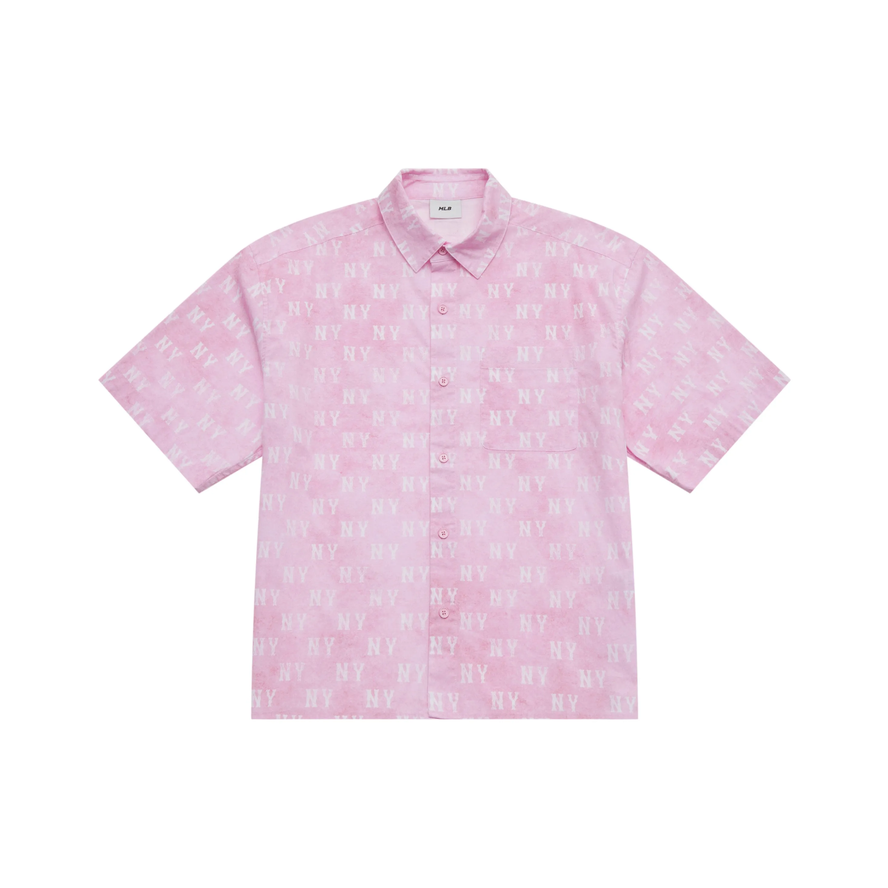 MLB MONOGRAM Collection New York Yankees Shirt Unisex Pink