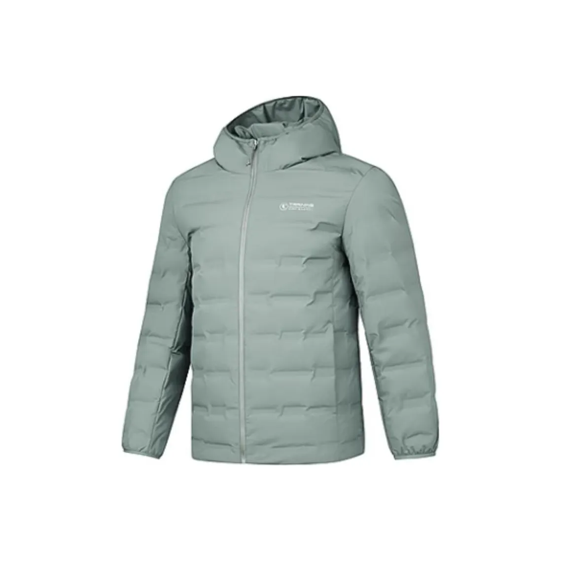 QIAODAN Men's Training Series Пуховик Мужской Лесной Серый Зеленый