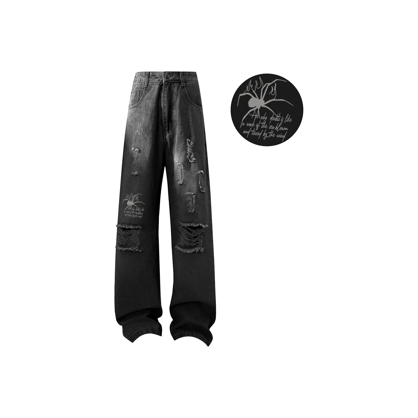 Emoji Jeans Unisex