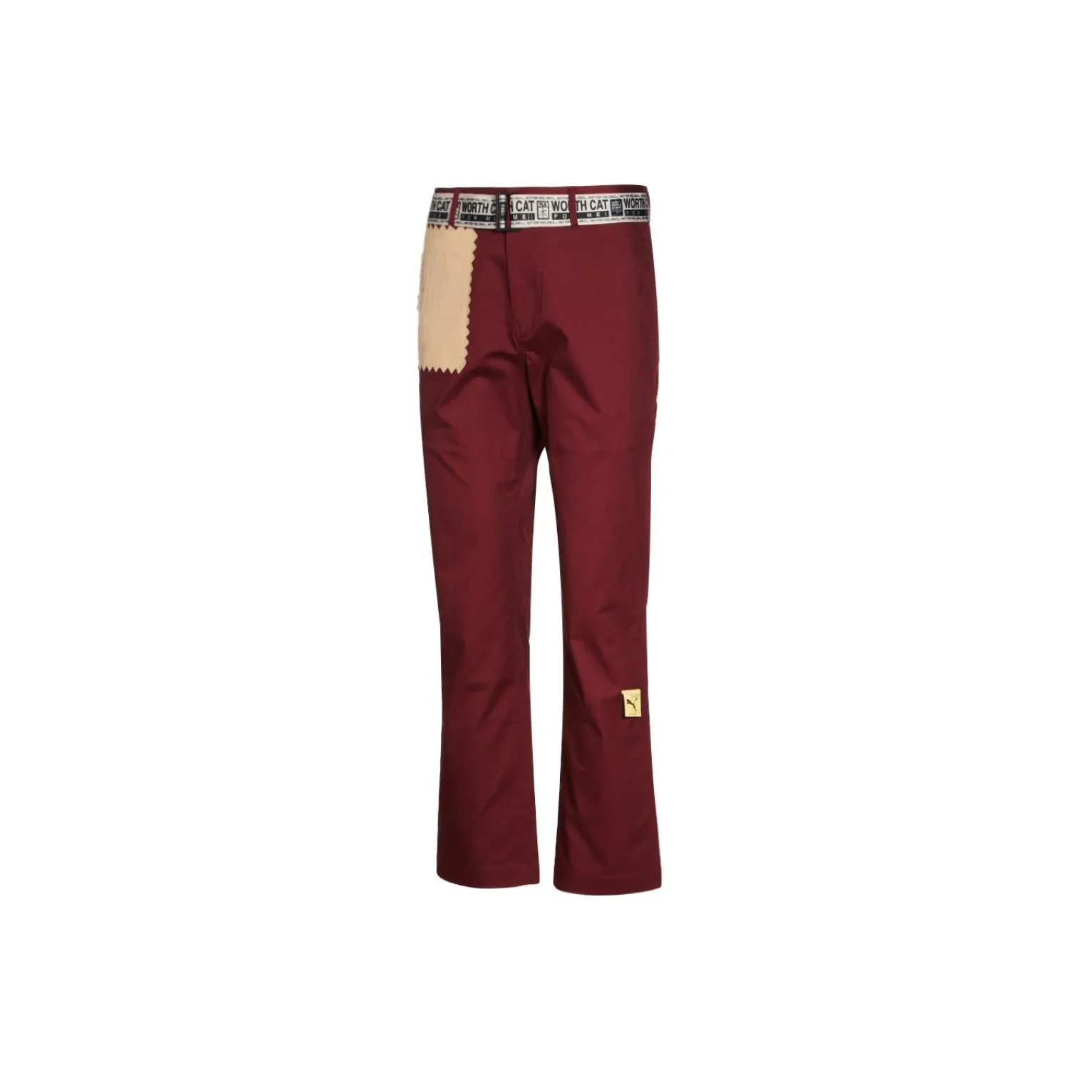 PUMA MICHAEL LAU Collaboration Knitted Sweatpants Unisex Wine