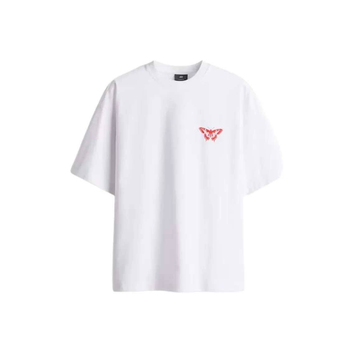 H&M Белые Мужские T-рубашки