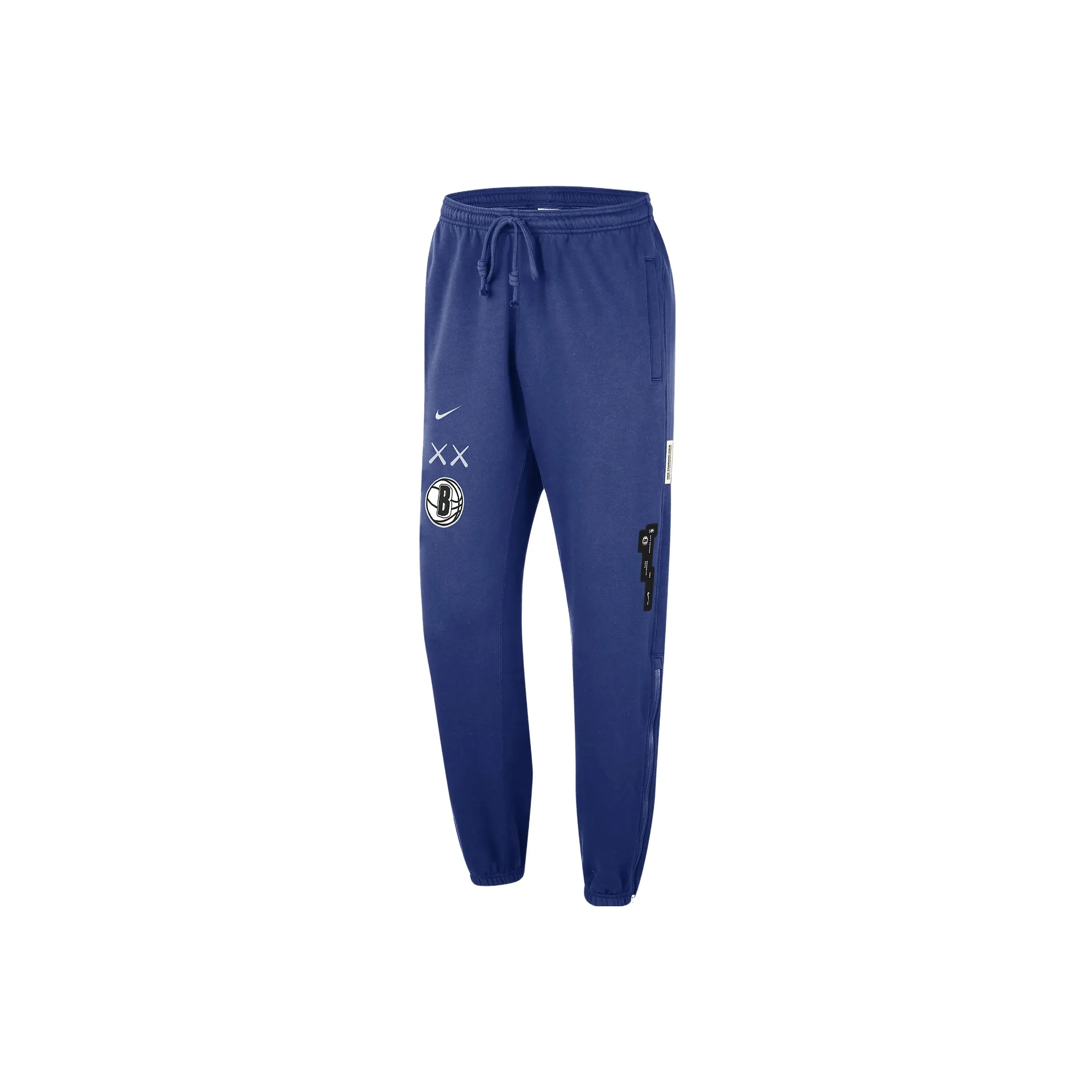 Nike x Nike Kaws NBA Стандартный Выпуск Городской Edition Вязаные Тренировочные Штаны Мужские Rush Синий