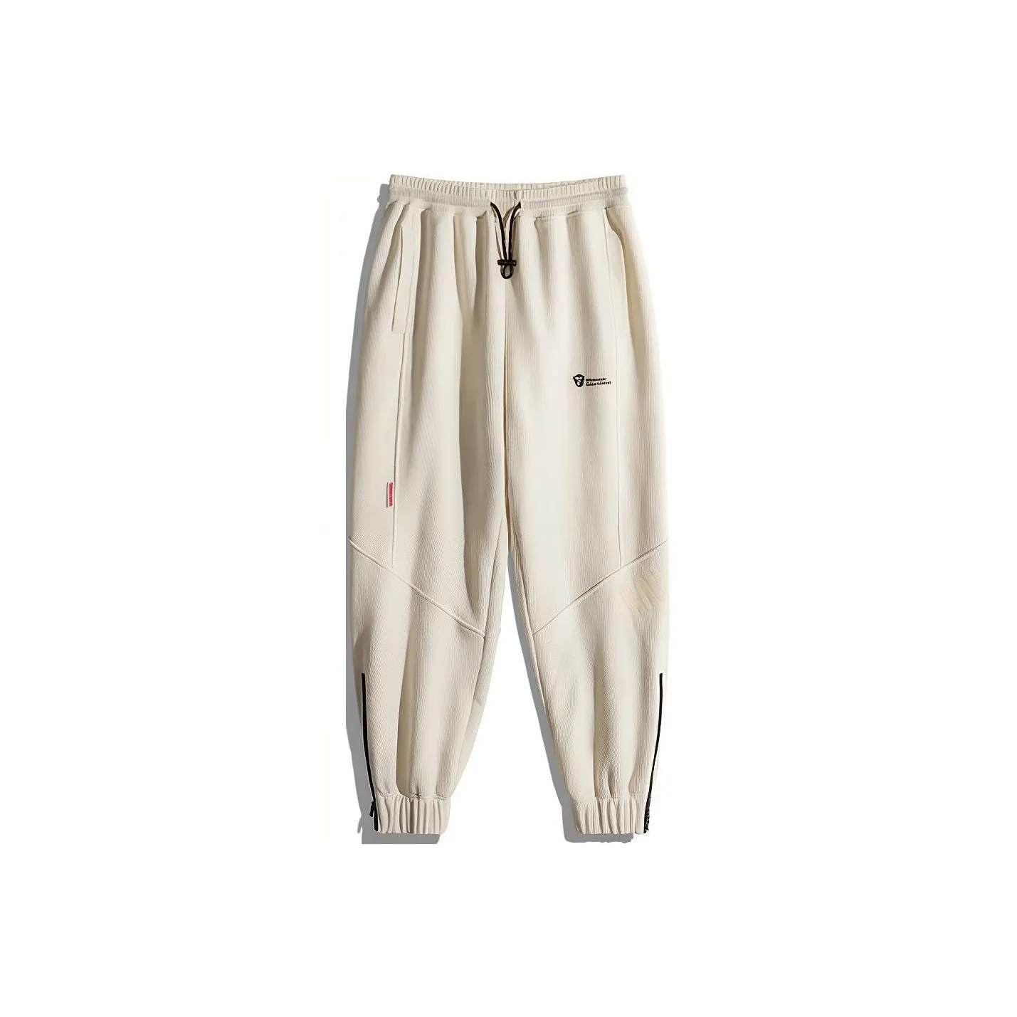 Monster Guardians x Трансформеры Вязаные Тренировочные Штаны Мужские Бежевые