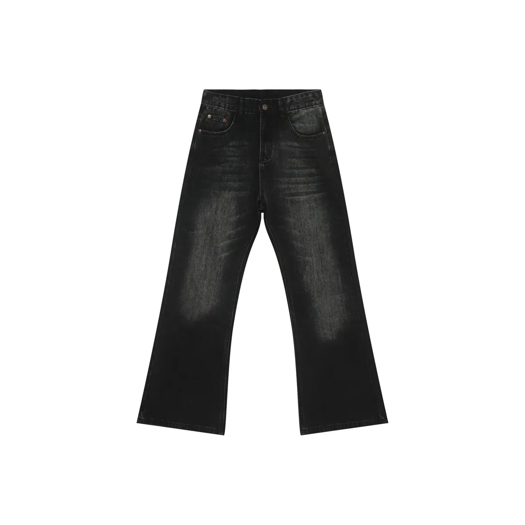 Voguo Relay Jeans Unisex Black Gray Color