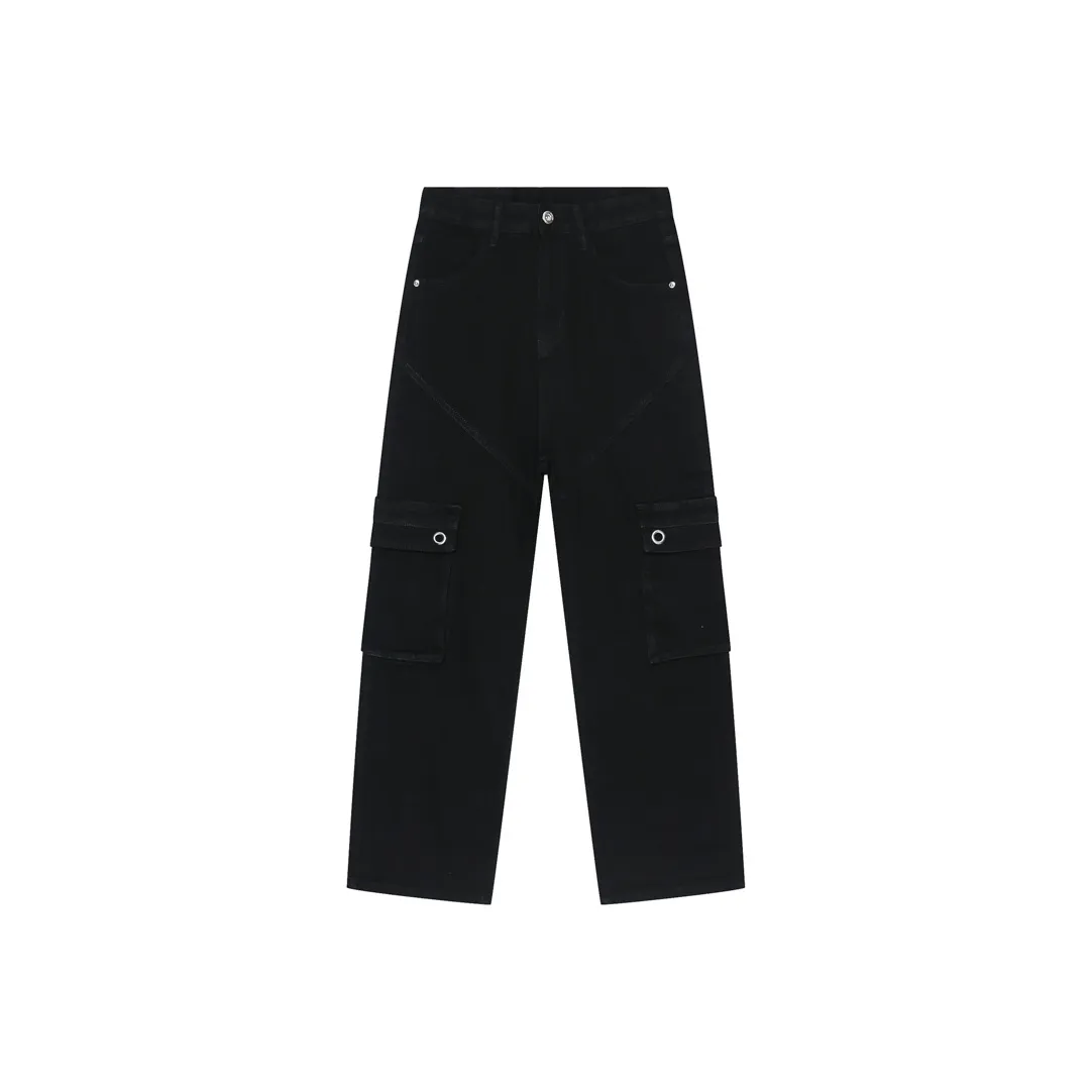 Voguo Relay Jeans Unisex Black