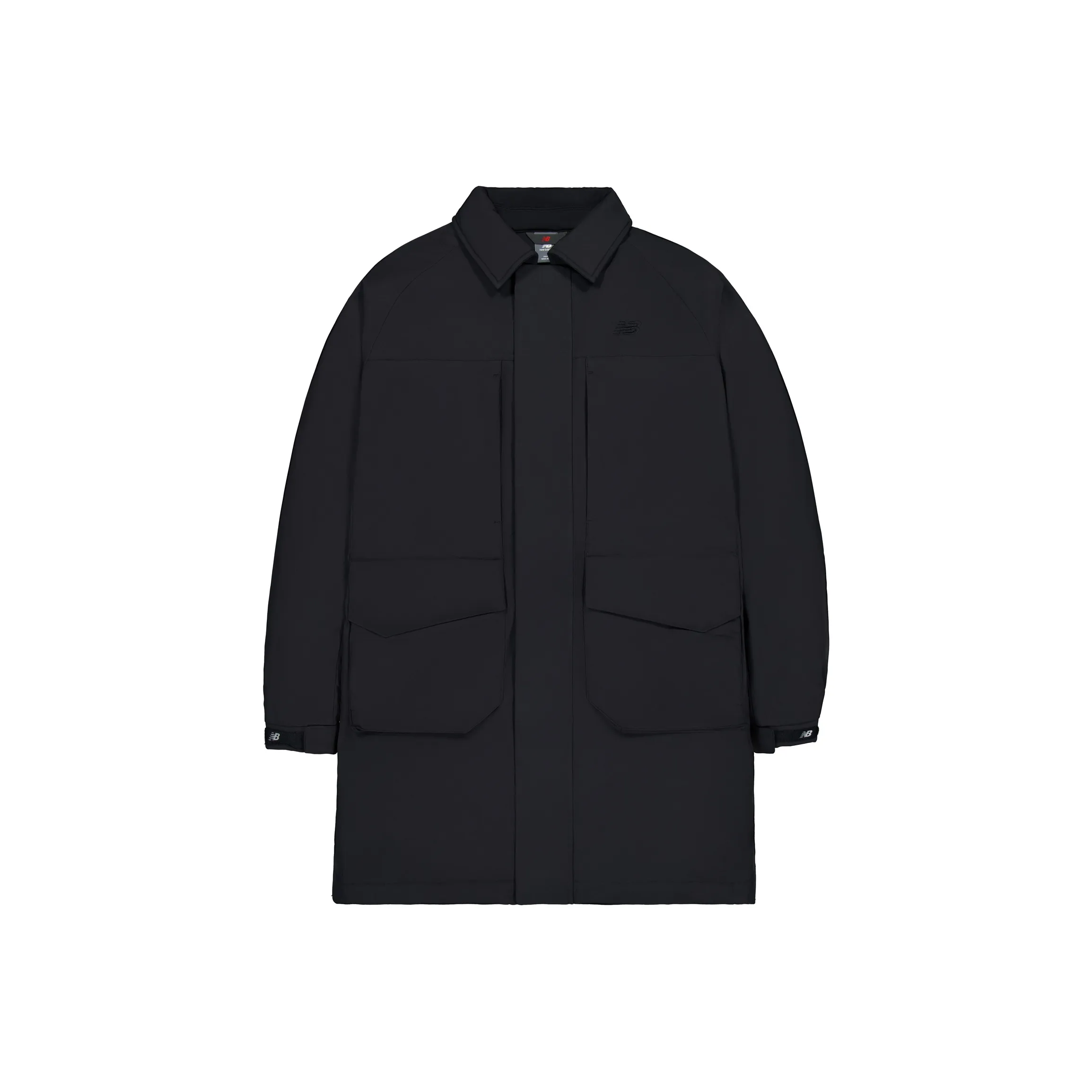 New Balance совместный бренд Свет Городской Пачка Пуховик Мужской Черный