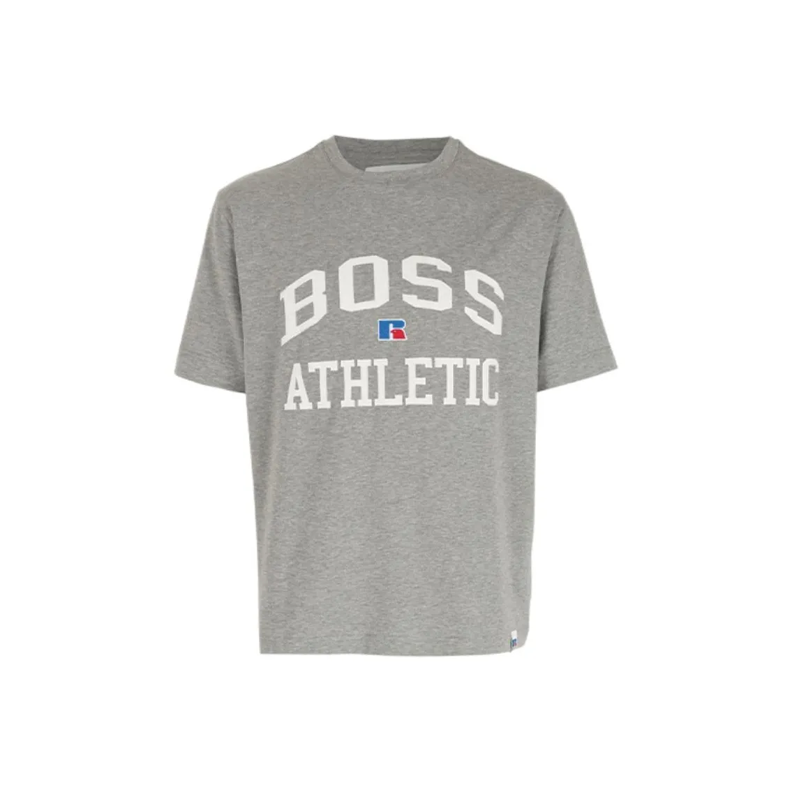Russell Athletic X HUGO BOSS T Shirts Men's Gray