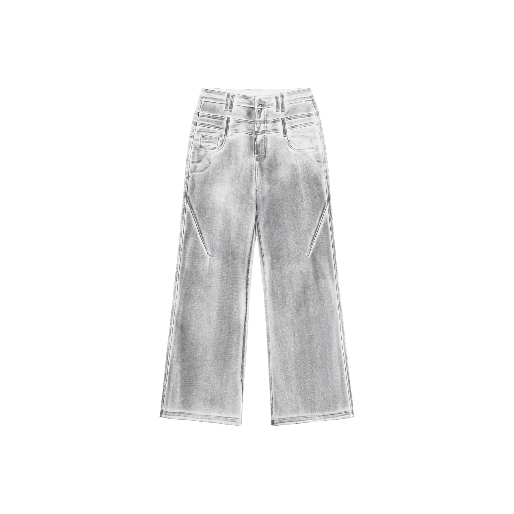 IMXS Jeans Unisex Gray Black