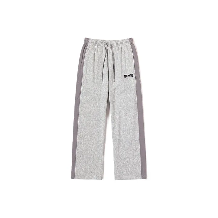 Lee Xline Серые Унисекс Вязаные Тренировочные Брюки