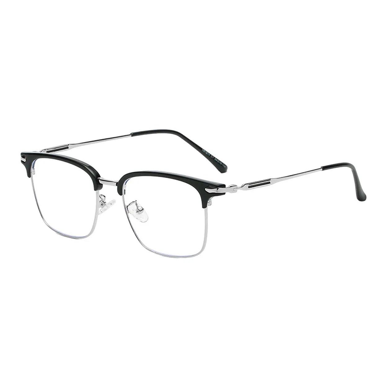 Cranta Komeia TR/Memory Plastic Metal Square Sunglasses Unisex