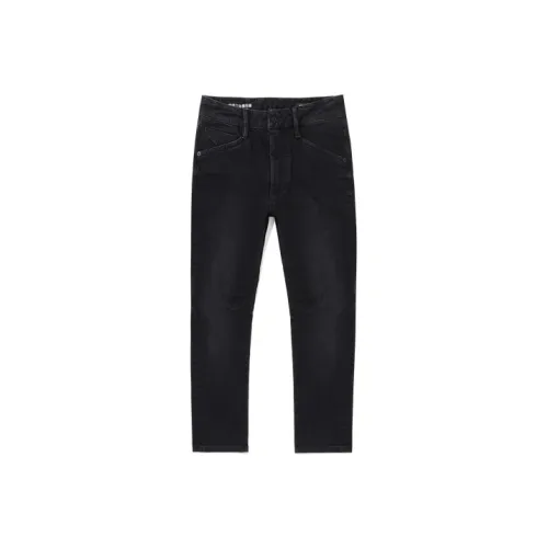 ABLE JEANS Темный Метеоритный Серый Унисекс Джинсы