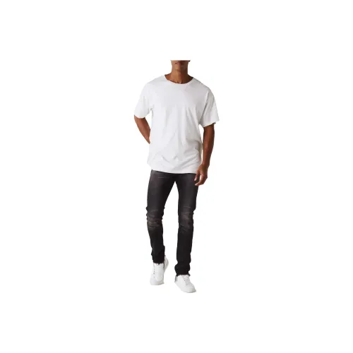 JOHN ELLIOTT Черные Мужские Джинсы