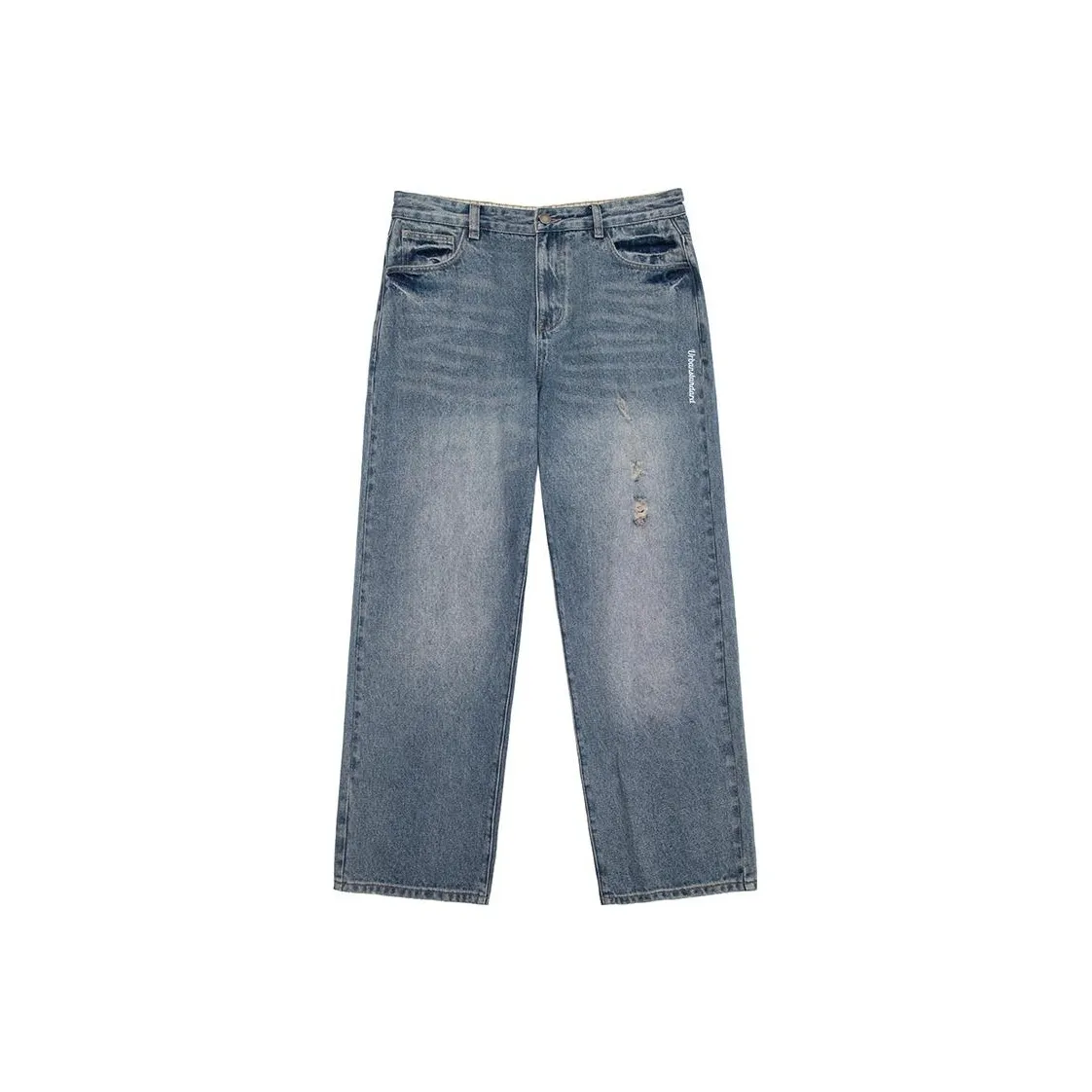 URBAN STANDARD Jeans Men Washed Blue