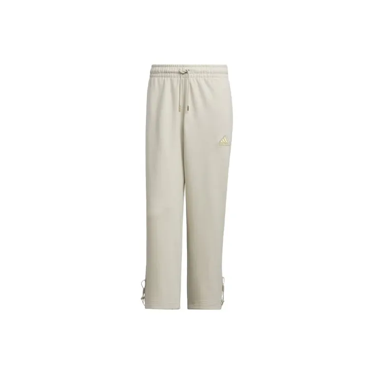 Adidas Knitted Sweatpants Men's Light Gray