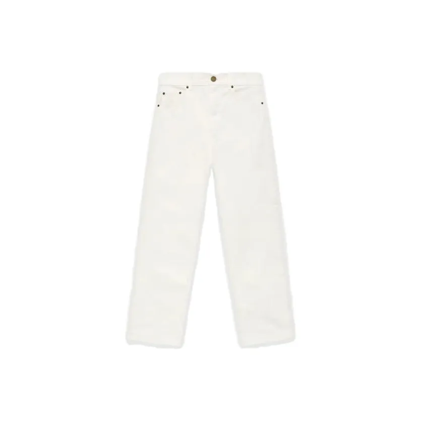 Fear Of God Essentials Logo appliqué Straight leg Jeans