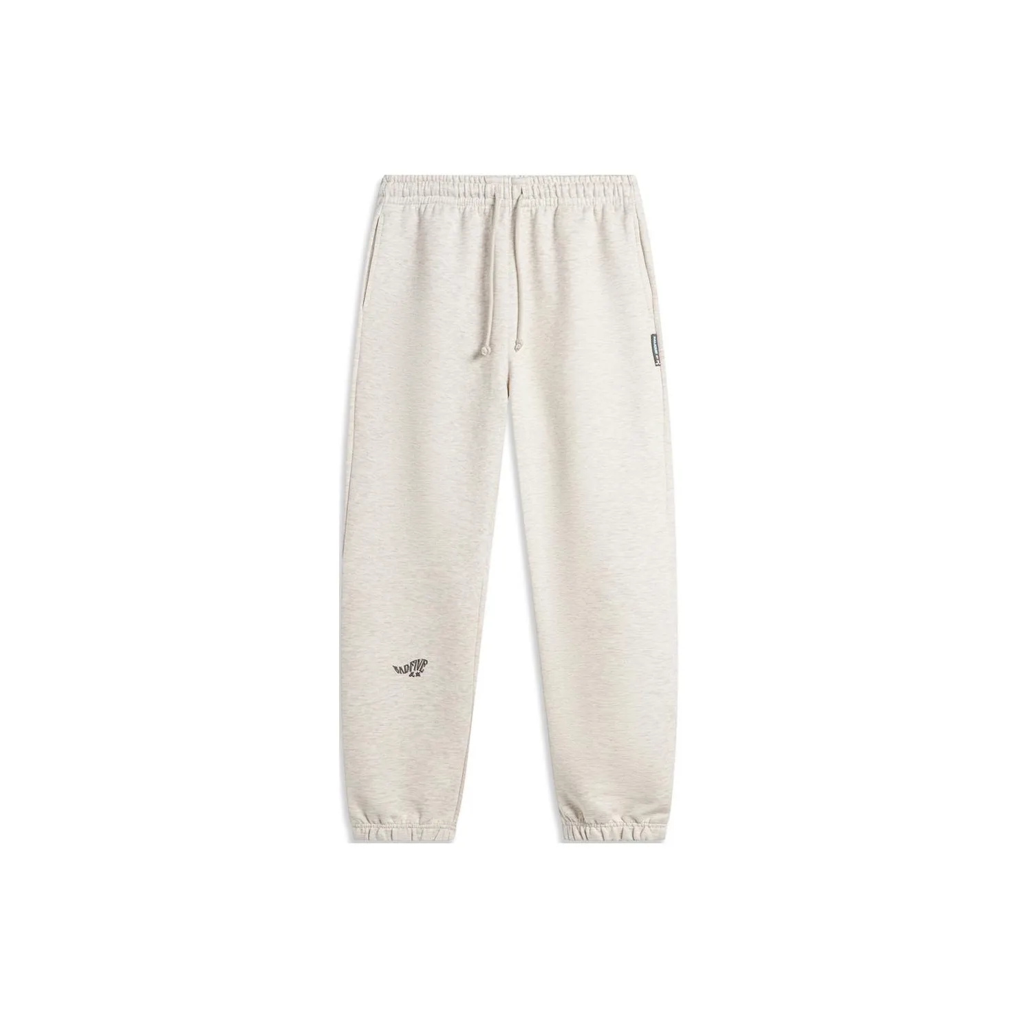 LiNing Knitted Sweatpants Men's Heather Gray Light Khaki