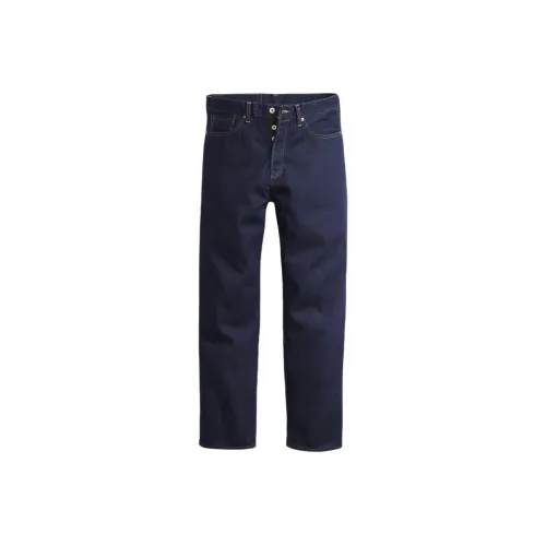 Levis Beams Коллаборация Темно-синие Унисекс Джинсы