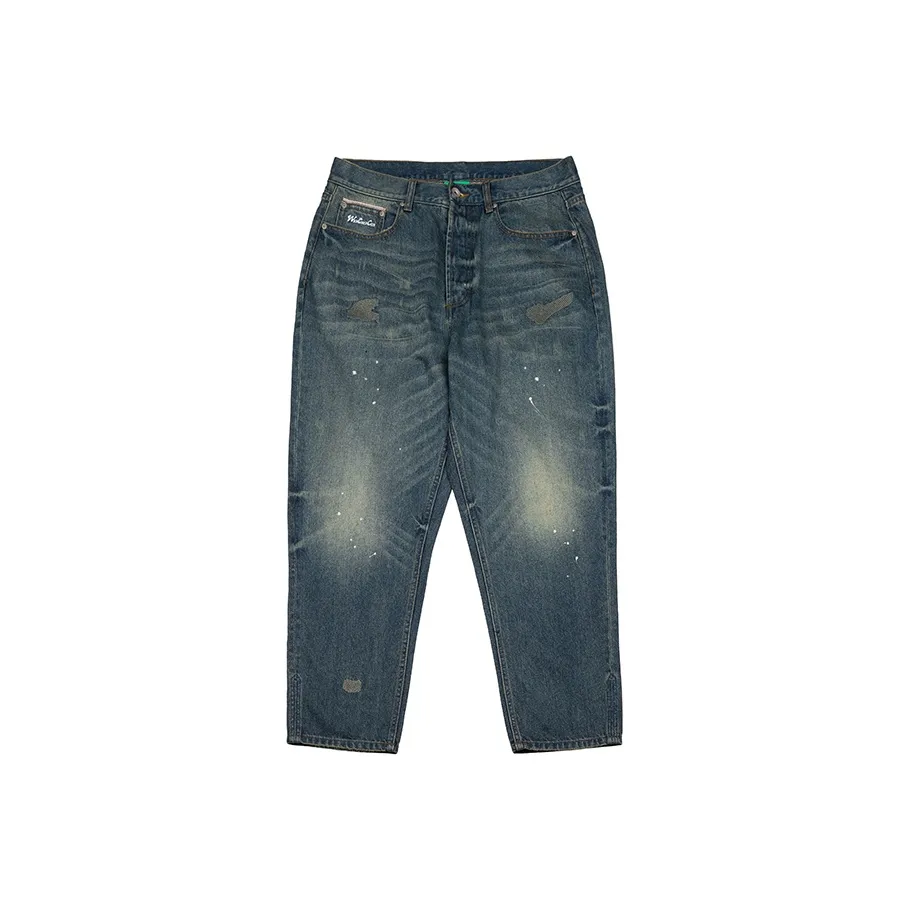 Wild Child Club Джинсы Мужские Джинсовый Синий
