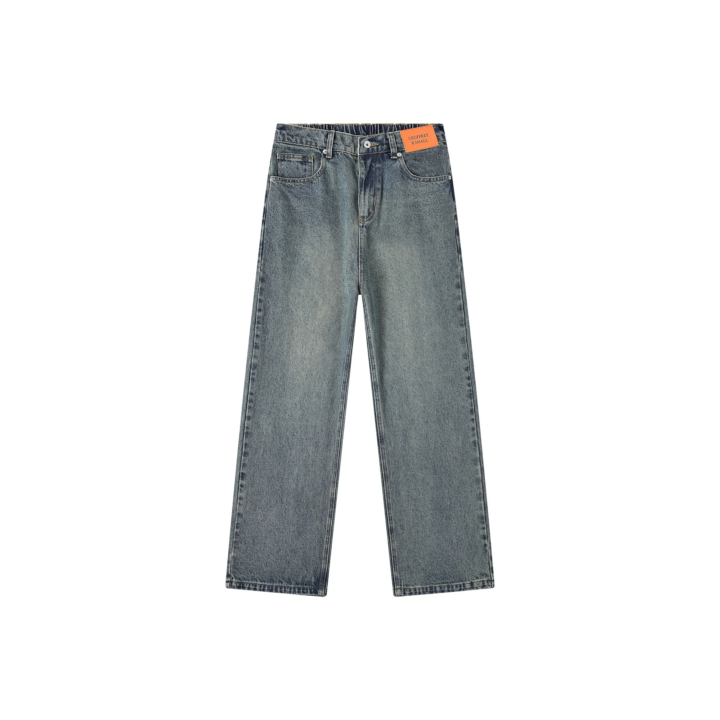 GEOFFREY B. SMALL Джинсы Унисекс Ностальгический Синий