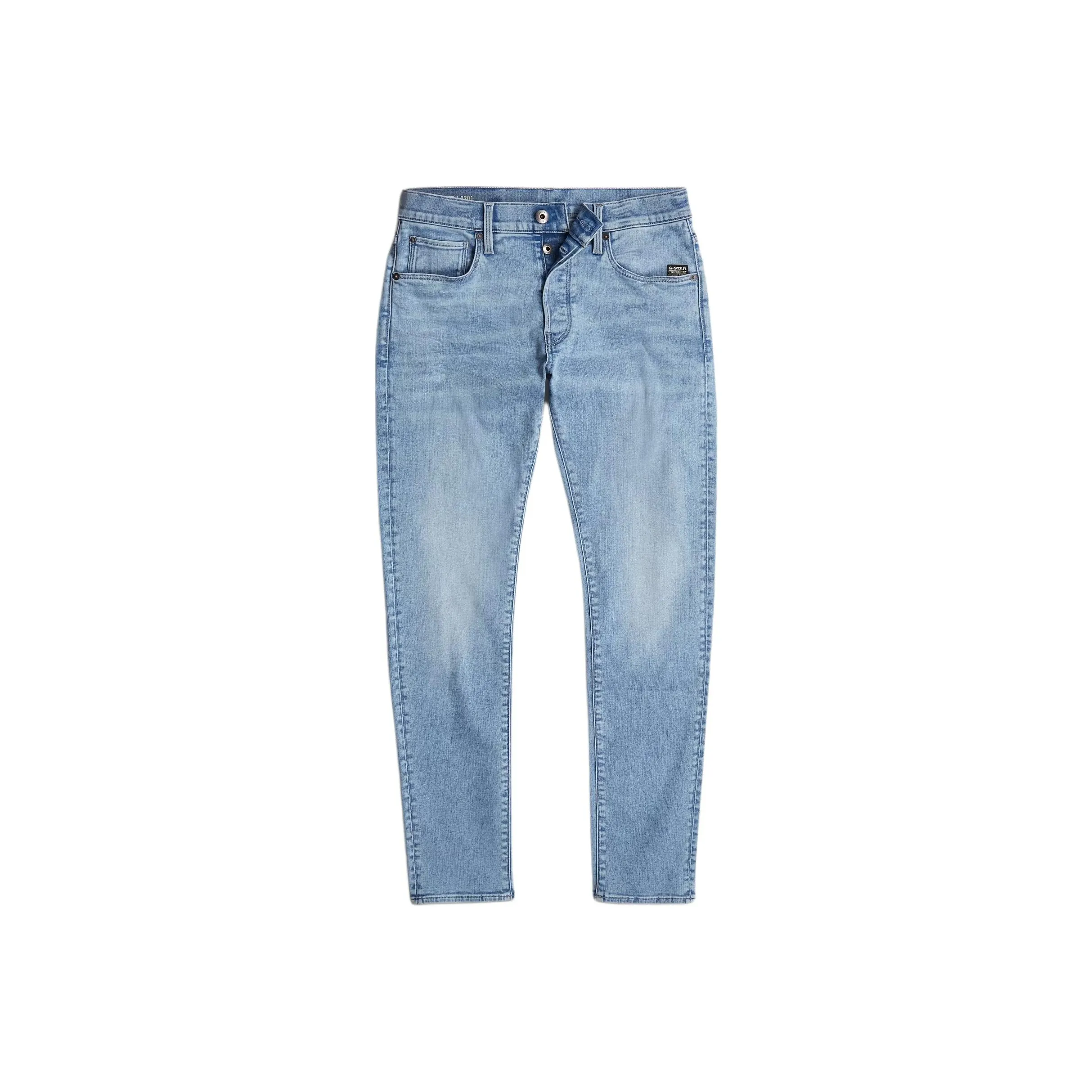 STAR RAW Джинсы Мужские Светло-Синие