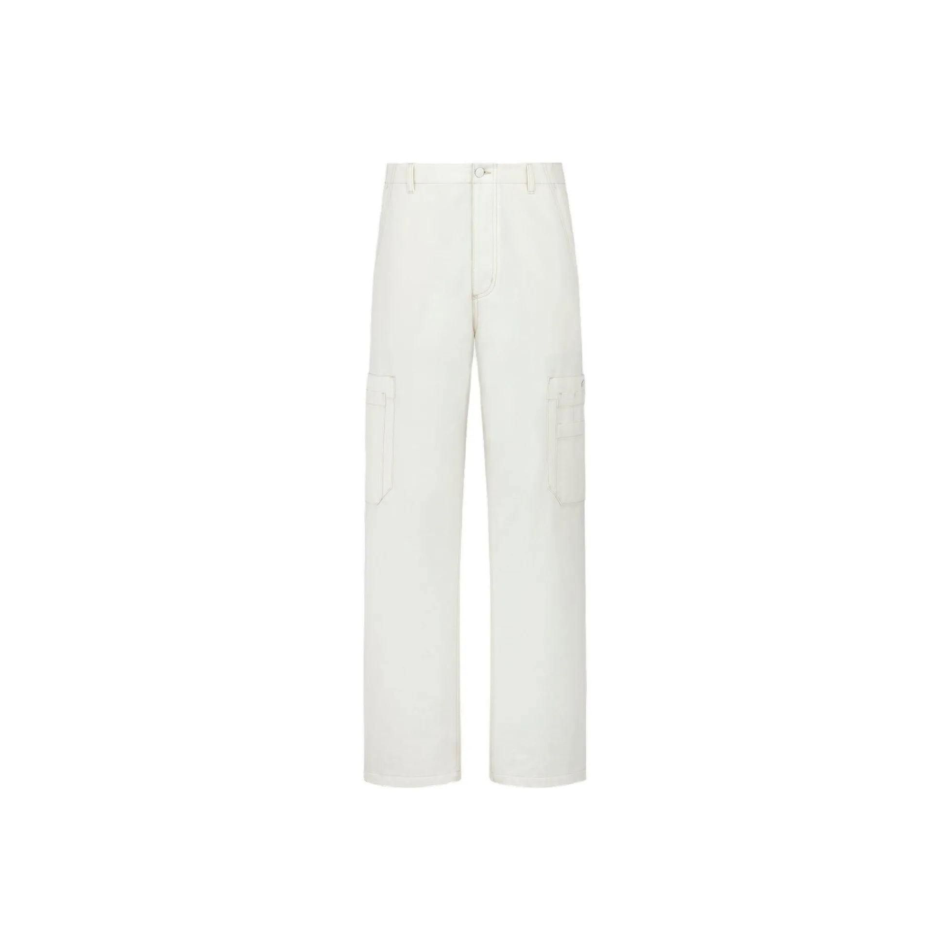 DIOR FW25 Fall Men's Clothing Collection Jeans Men's Ecru