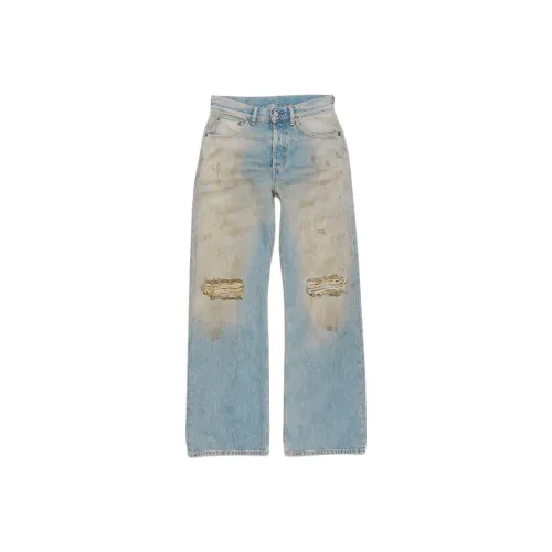 ACNE STUDIOS SS25 Blue Мужские Джинсы