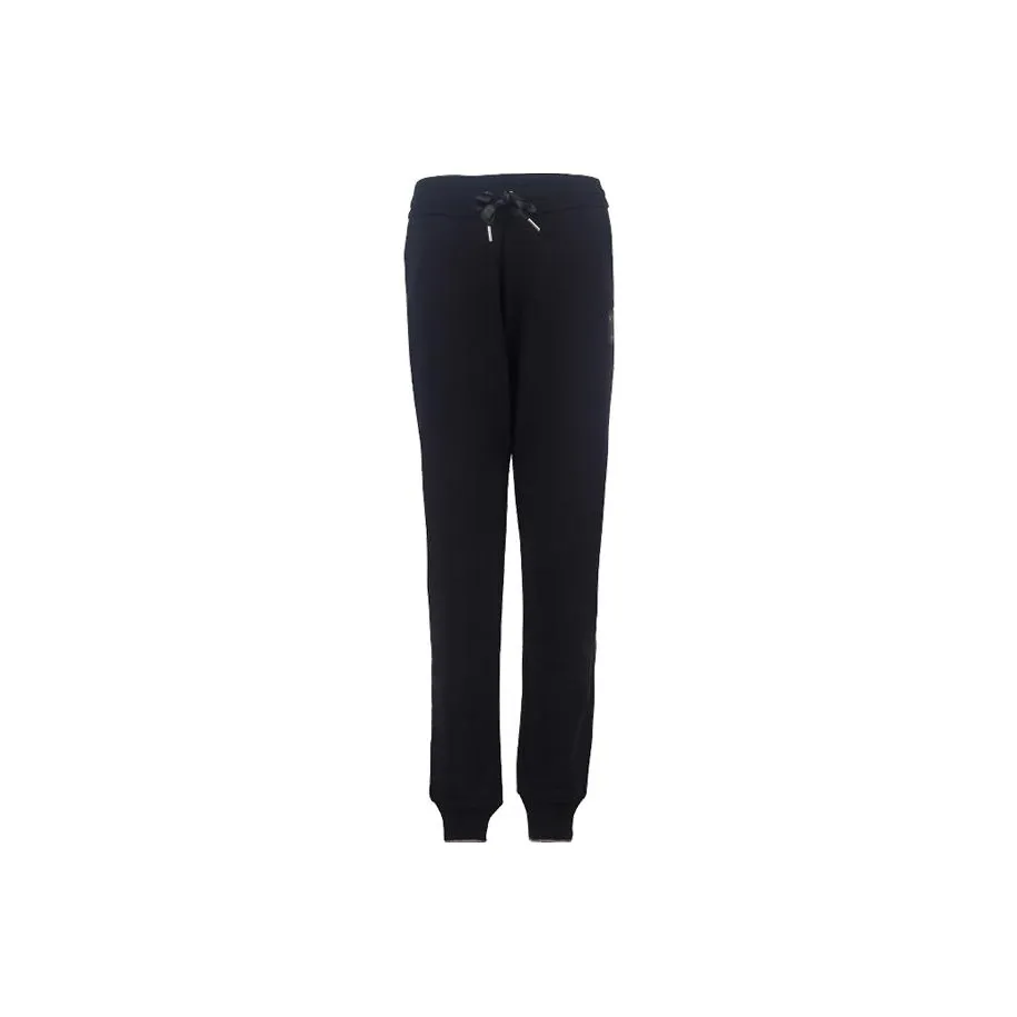 ARMANI EXCHANGE Черные Унисекс Вязаные Тренировочные Брюки