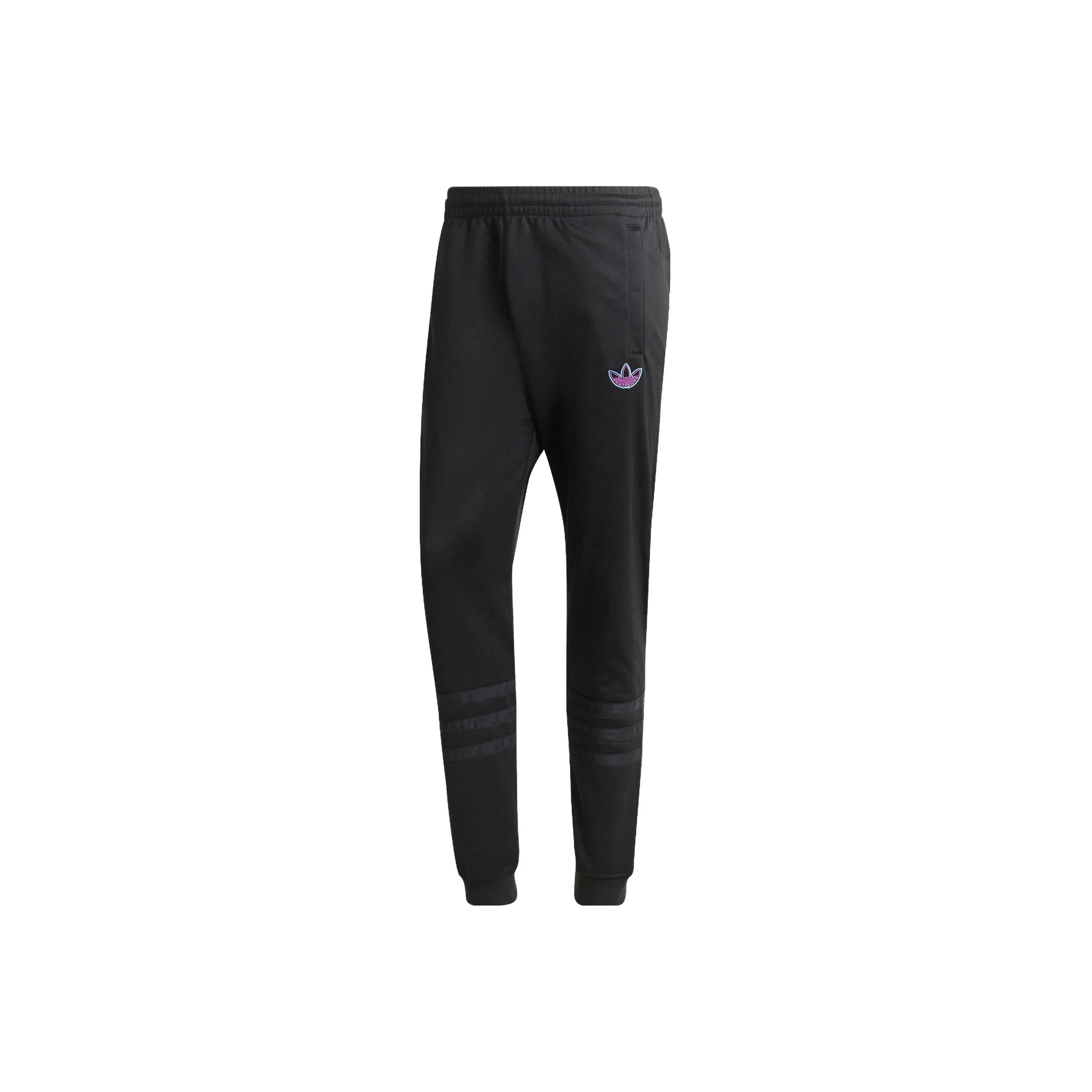 Adidas Originals SPRT TRACK Черные Мужские Вязаные Спортивные Штаны