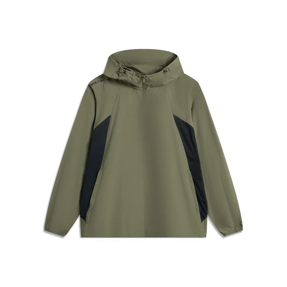 Super Light Водонепроницаемый Защита от UV Тренч Мужской Чайный Зеленый