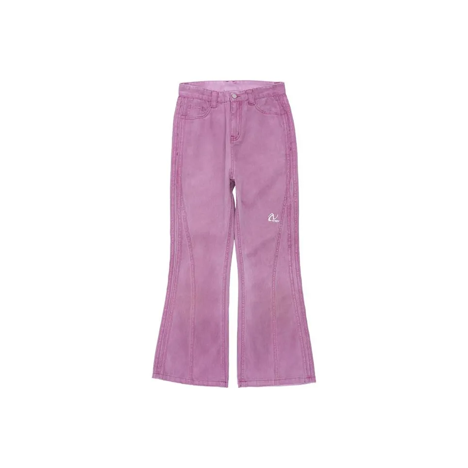 Nerdy Розовые Унисекс Джинсы