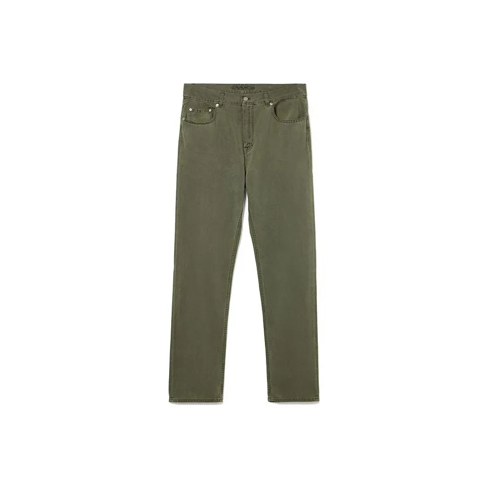 LACOSTE Collaboration Оливково-зеленые Мужские Джинсы