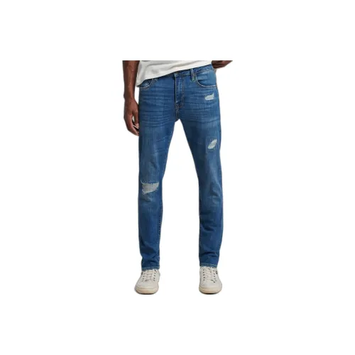 SUPERDRY Мужские джинсы синие