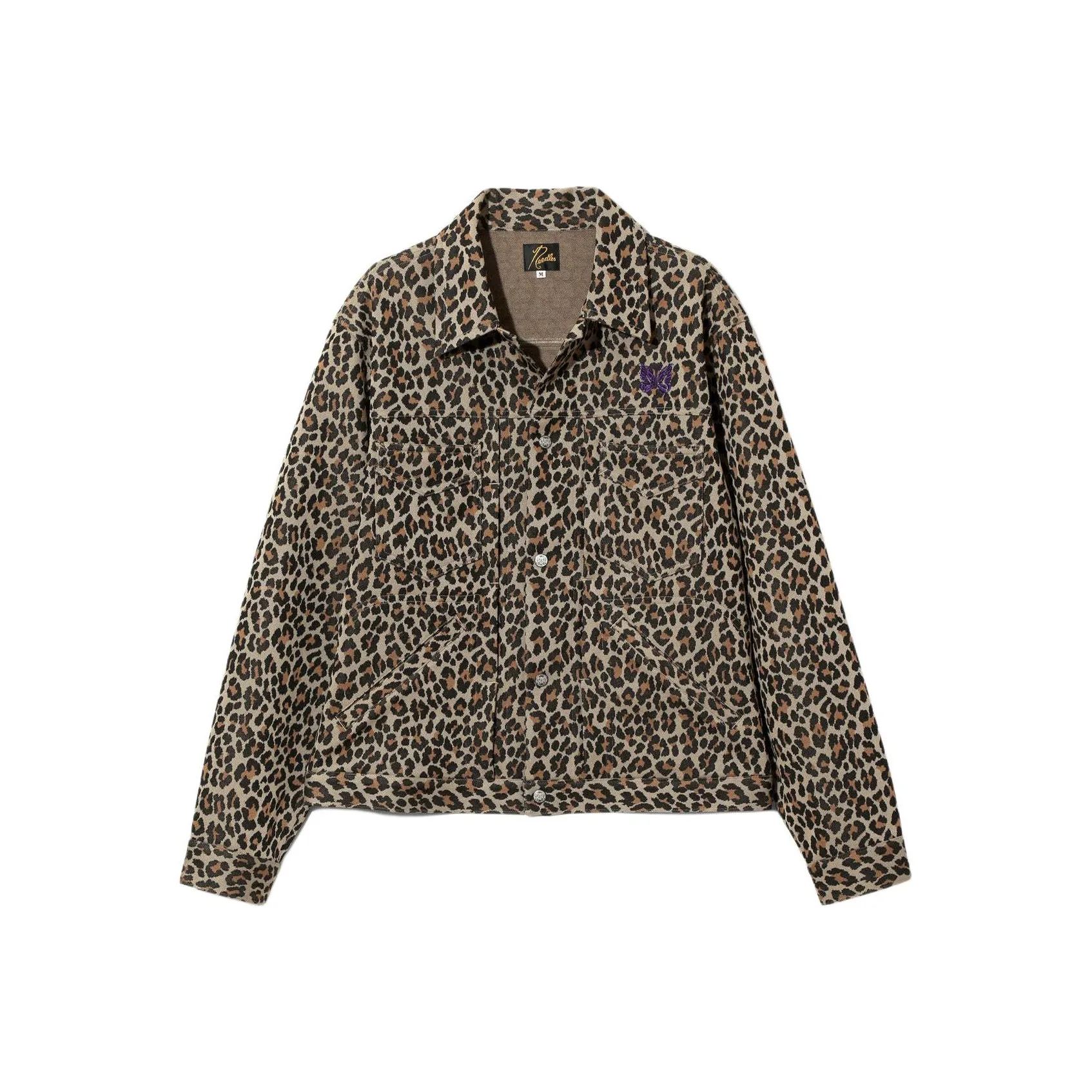 Needles SS25 Куртка Унисекс Коричневый