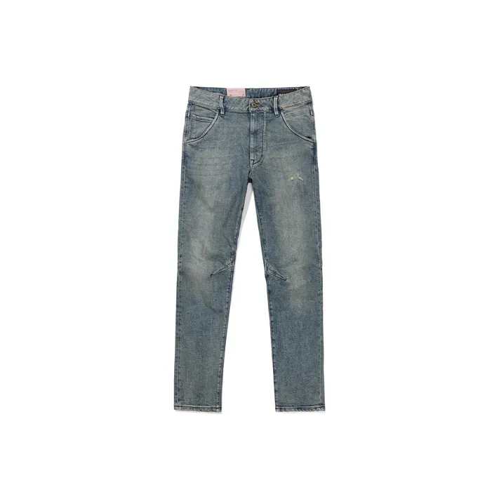 ABLE JEANS Мужской Желтый Грязь Синий