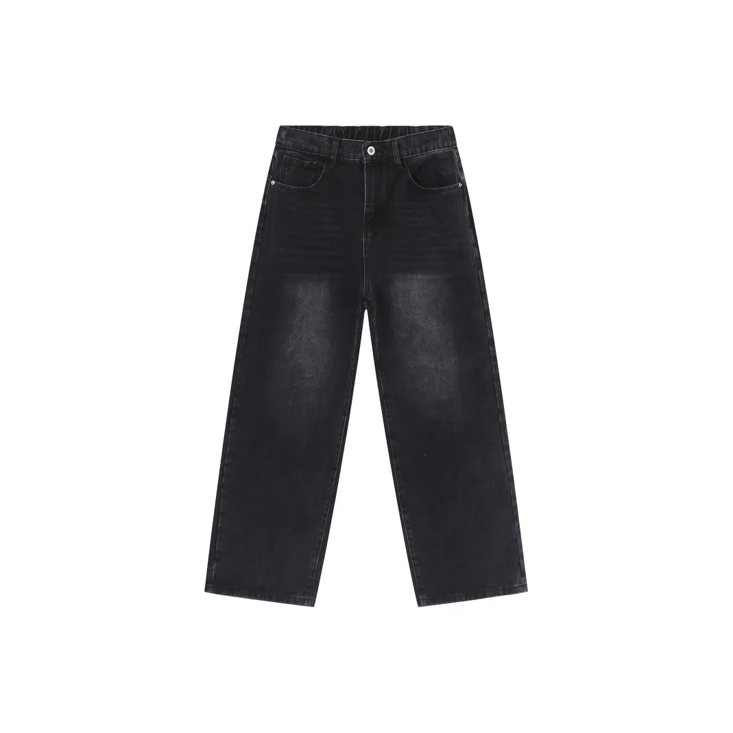 Voguo Relay Loose Fit Straight Cut Jeans Unisex Вогуа Релири Лос Фит Стрейт Крут Джинсы Унисекс