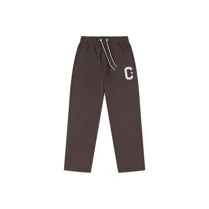 Converse Knitted Sweatpants Men's Brown