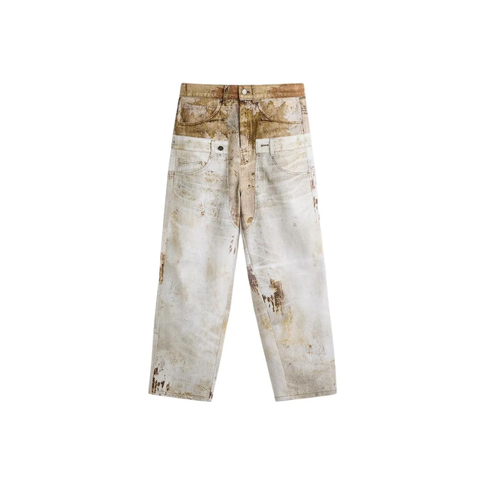 ZARA x ANDERSSON BELL ANDERSSON BELL Collaboration SS25 Jeans Men's Yellow
