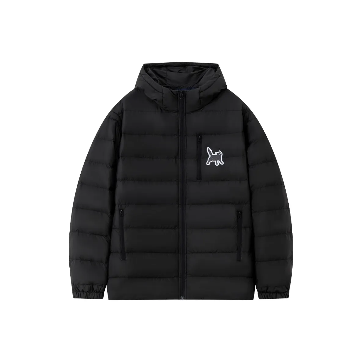 Suamoment Пуховик с белым утиным пухом повседневная куртка унисекс